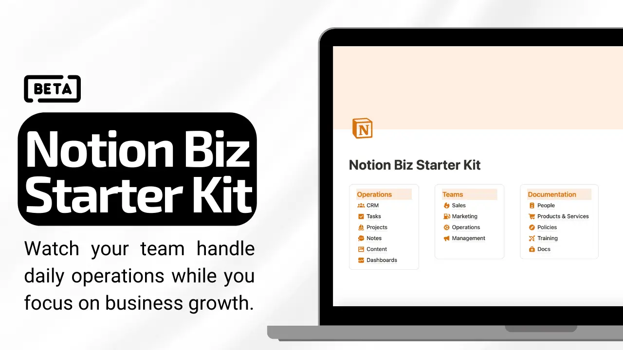 Notion Biz Starter Kit