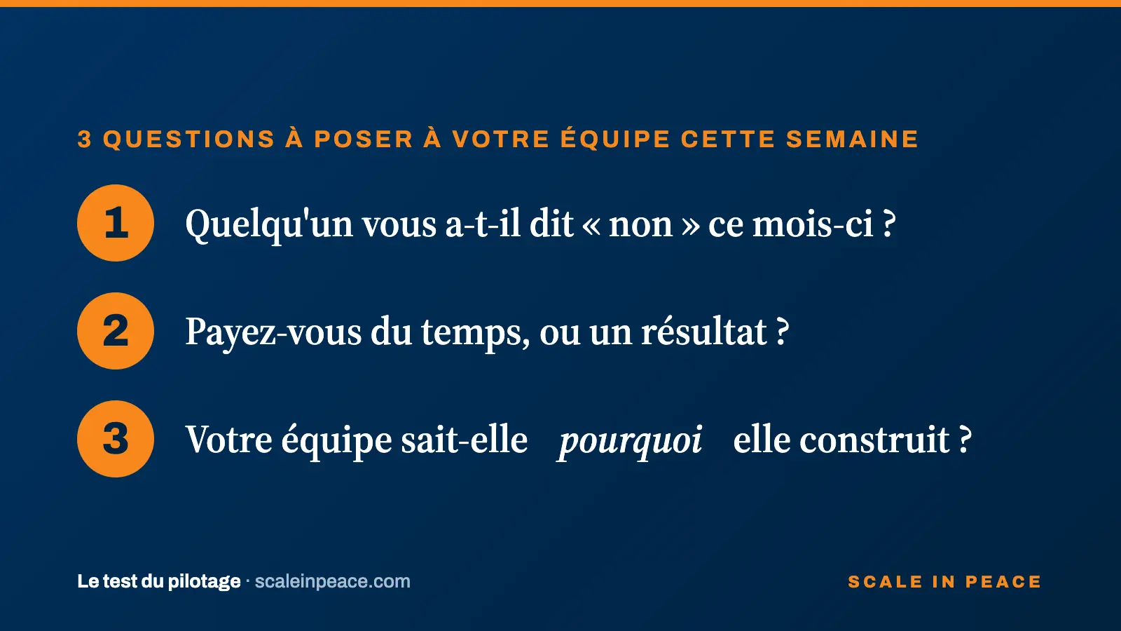 Les trois questions à poser à son équipe tech pour savoir de quel côté de la bascule elle se trouve
