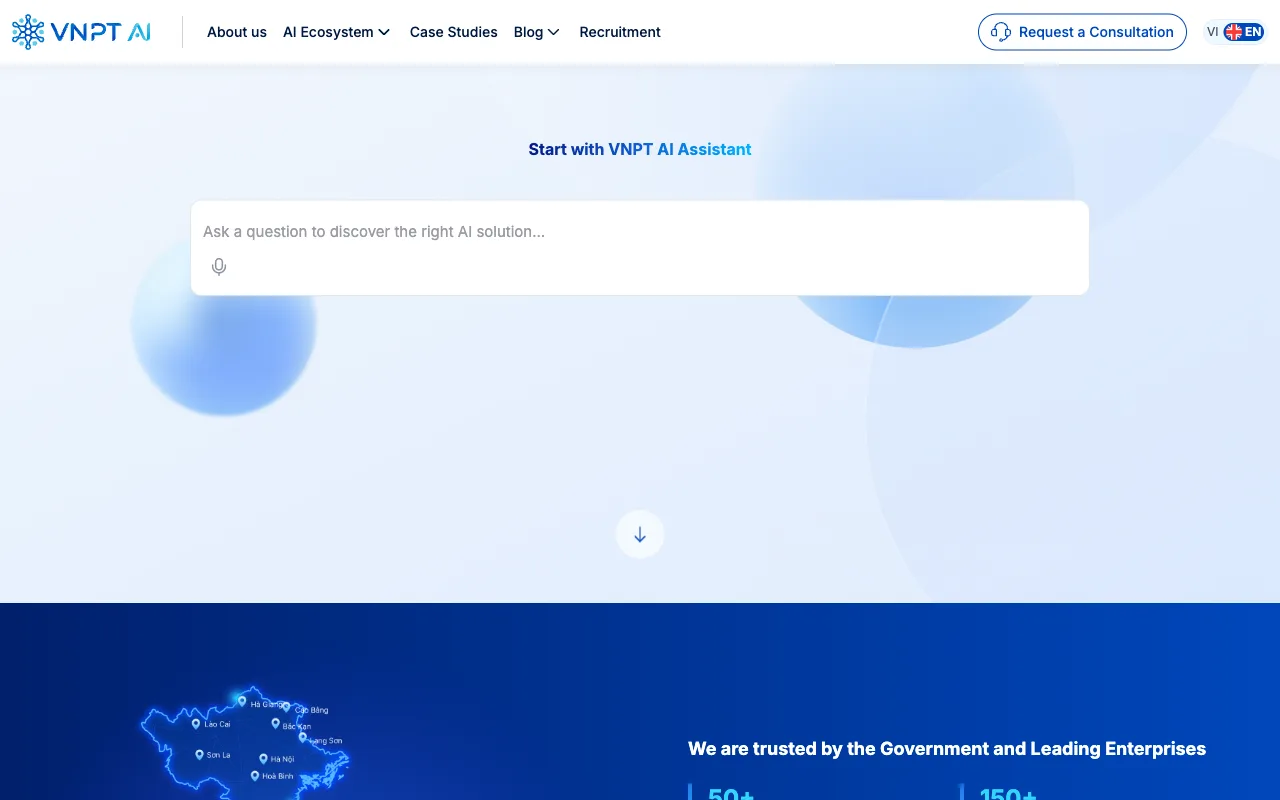 Site de VNPT AI
